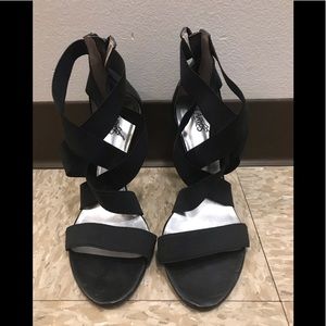 Carlos Santana elastic heels